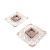 Zoya Wall decor Set of 2 (White)